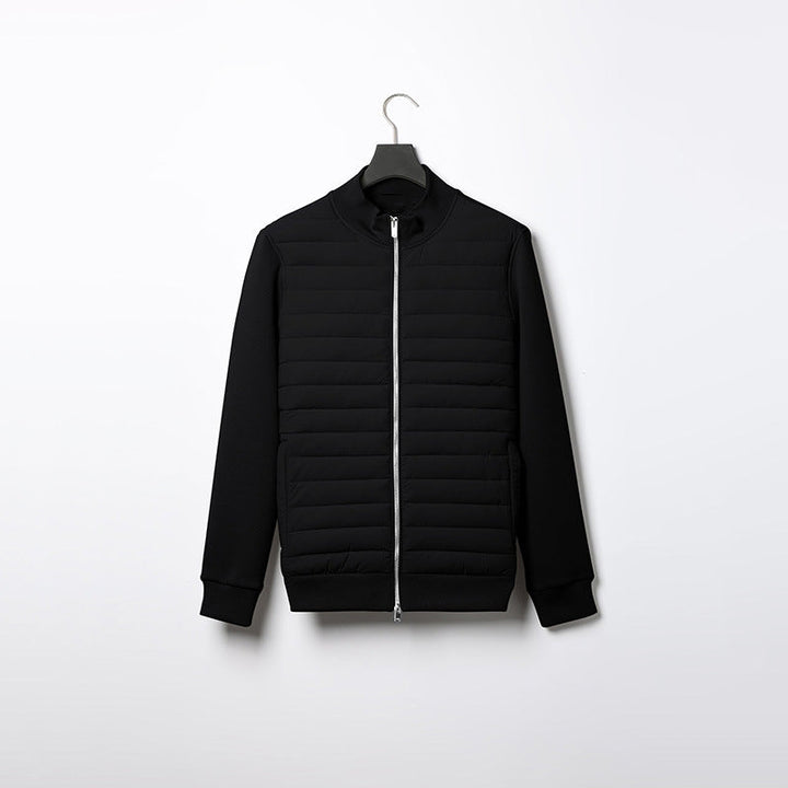 Men's Lightweight Summer Jacket with Quilted Design