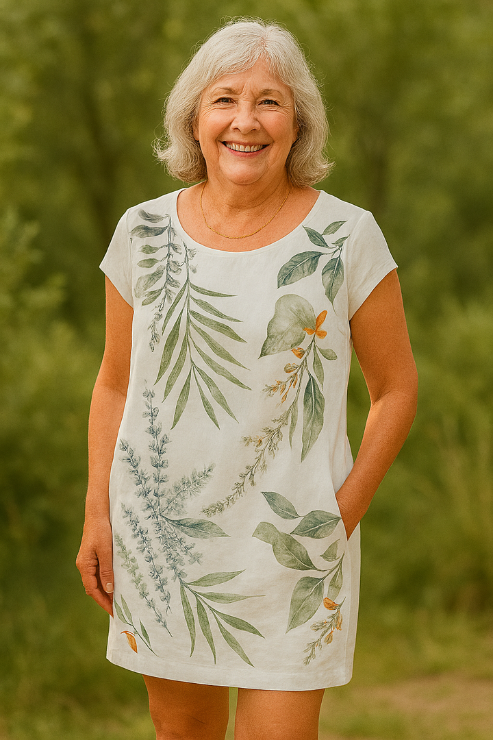 Sienna - Leaf Dress