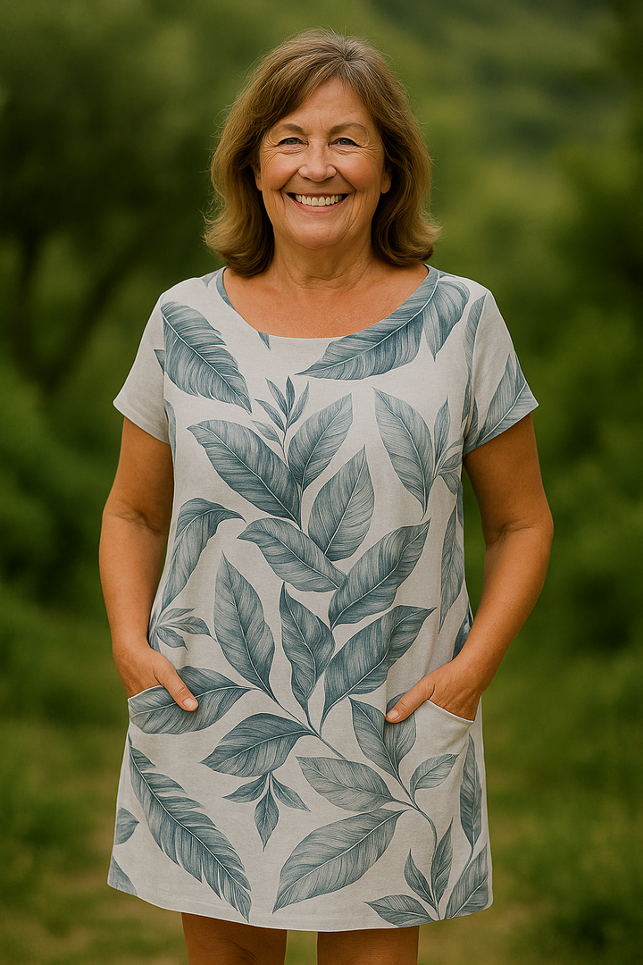 Sienna - Leaf Dress