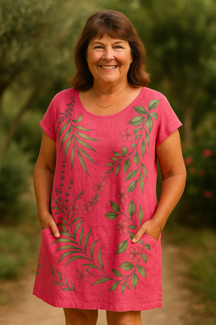 Sienna - Leaf Dress