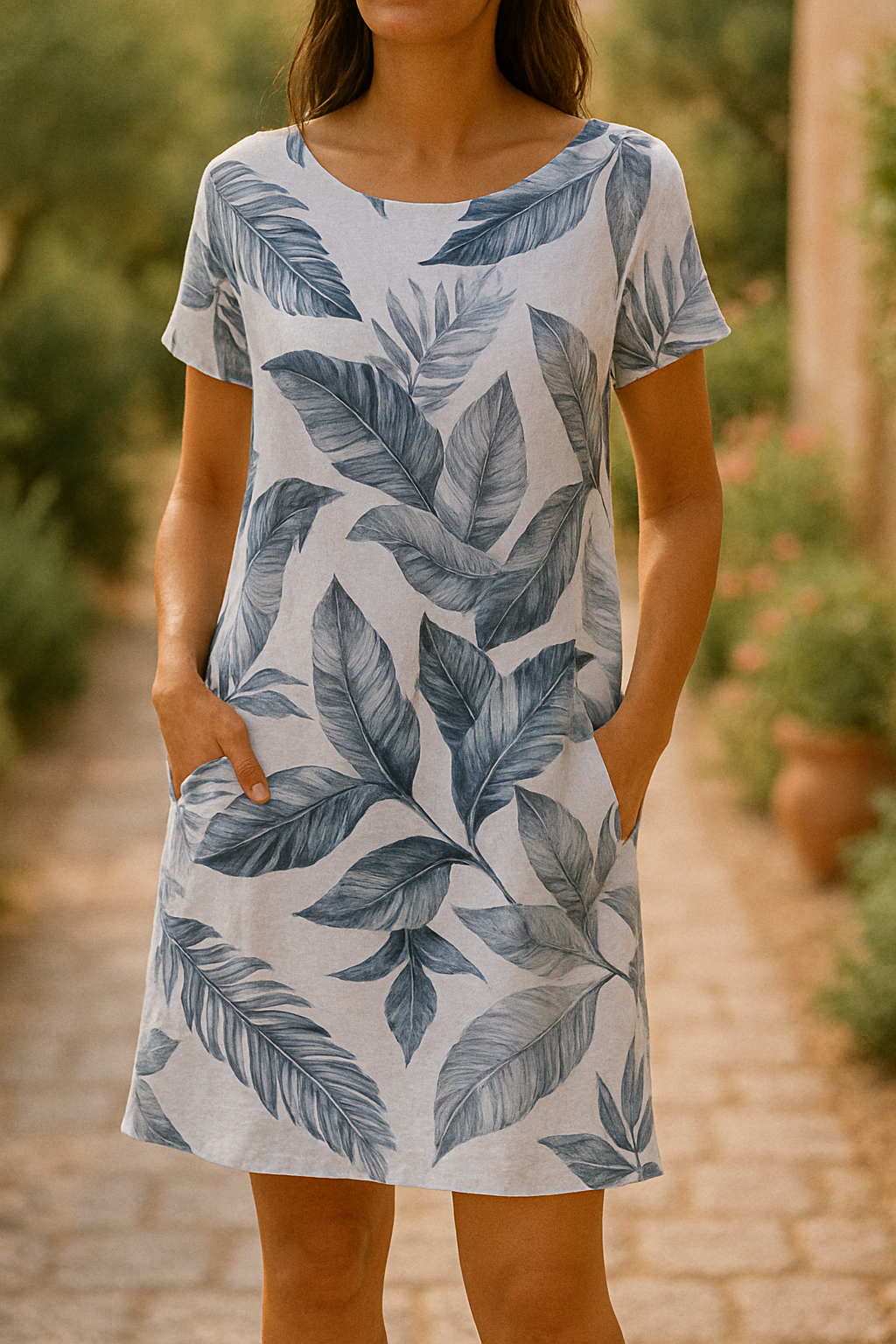 Sienna - Leaf Dress
