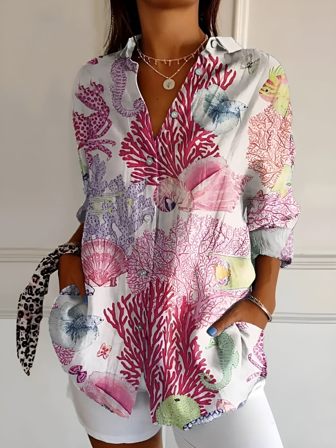 Eveline - Comfortable Blouse